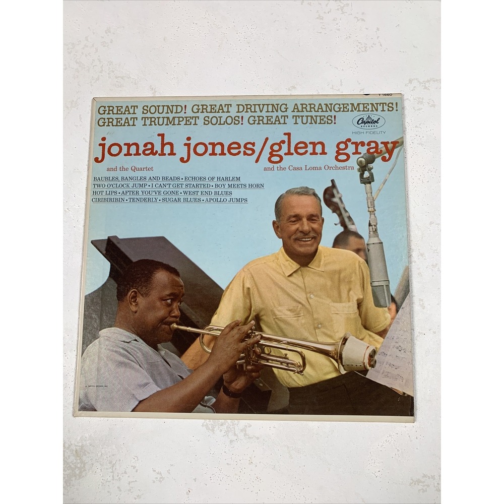 Vintage Jonah Jones & Glen Gray Vinyl‎ Record Album LP VG+